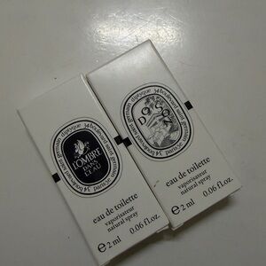 Diptyque Eau de Toilette Duo with Black Caps